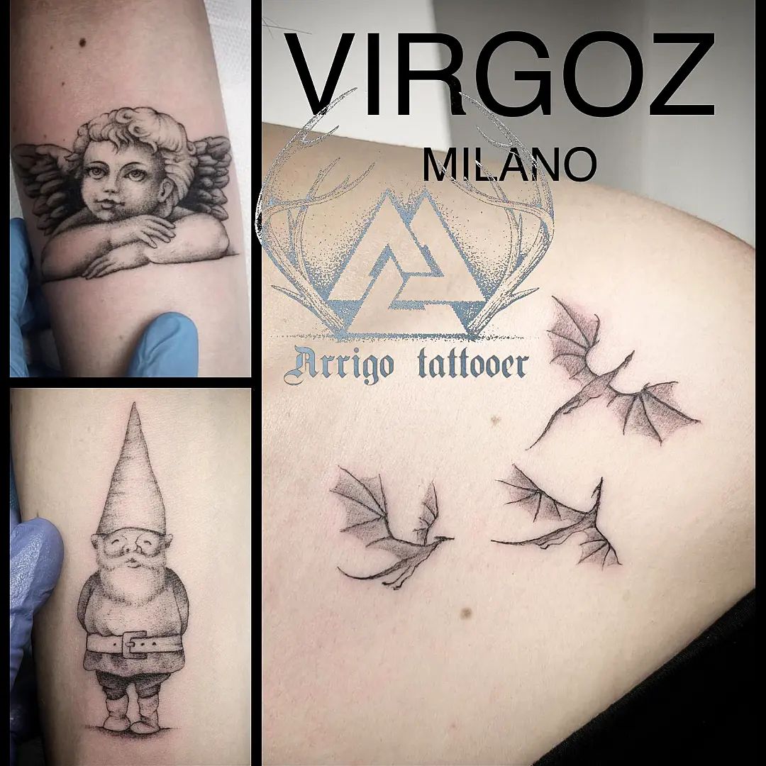 Il 7 marzo avremo il piacere di riospitare Arrigo, se siete interessati ai suoi lavori abbiamo ancora qualche spot libero! - arrigo_tattooer
